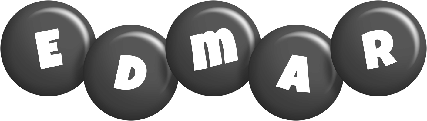 Edmar candy-black logo