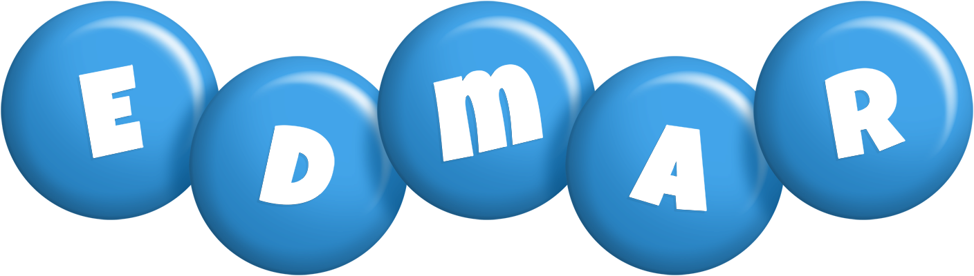 Edmar candy-blue logo