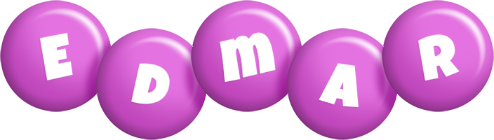 Edmar candy-purple logo