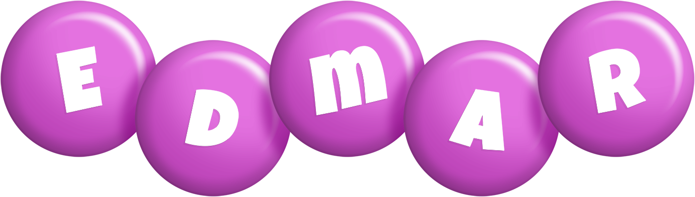 Edmar candy-purple logo