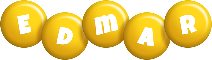 Edmar candy-yellow logo