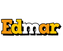 Edmar cartoon logo