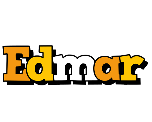 Edmar cartoon logo