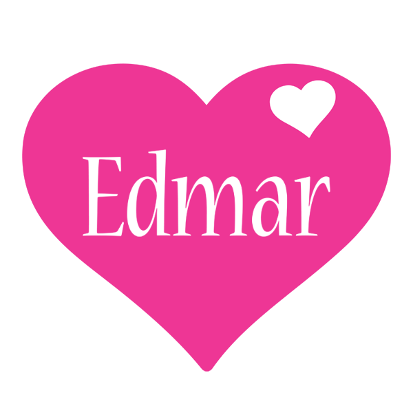 Edmar love-heart logo