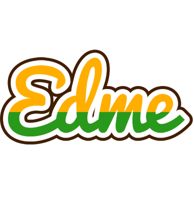 Edme banana logo