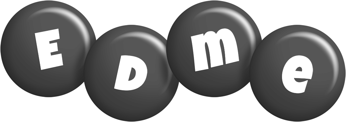 Edme candy-black logo