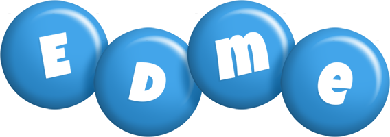 Edme candy-blue logo