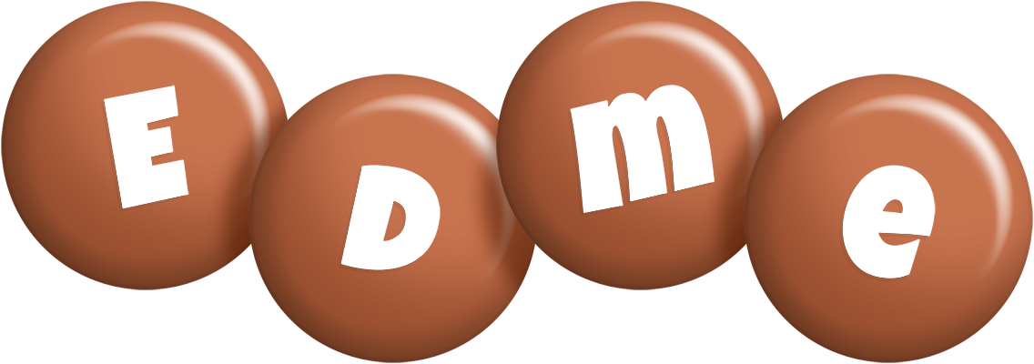 Edme candy-brown logo