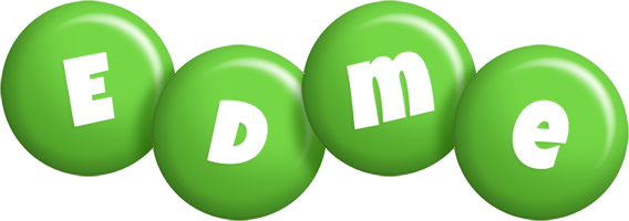 Edme candy-green logo