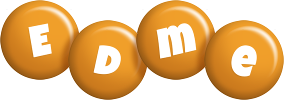 Edme candy-orange logo