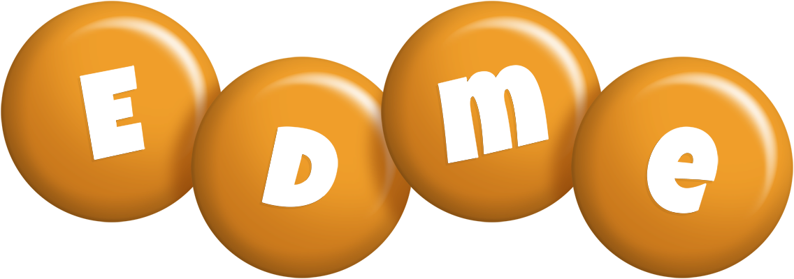 Edme candy-orange logo