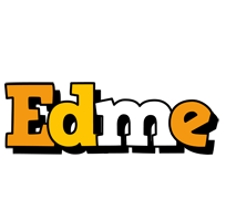 Edme cartoon logo