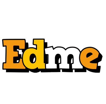 Edme cartoon logo