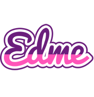 Edme cheerful logo