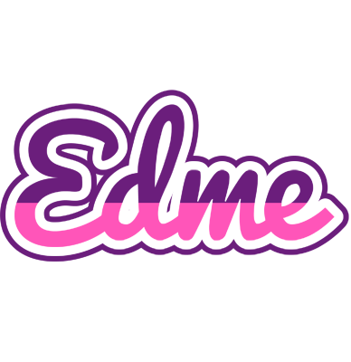 Edme cheerful logo