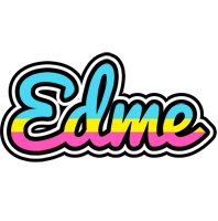 Edme circus logo