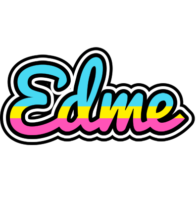 Edme circus logo