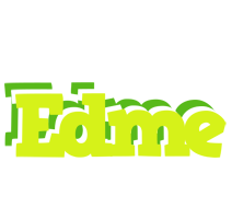 Edme citrus logo