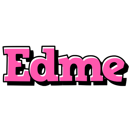 Edme girlish logo