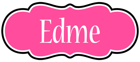 Edme invitation logo