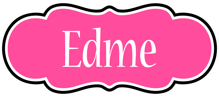 Edme invitation logo