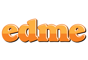 Edme orange logo