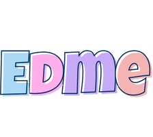 Edme pastel logo