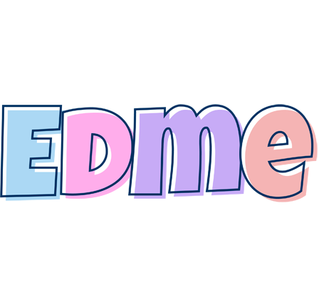 Edme pastel logo