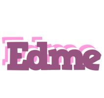 Edme relaxing logo