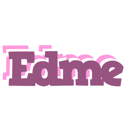 Edme relaxing logo