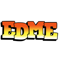 Edme sunset logo