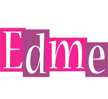 Edme whine logo