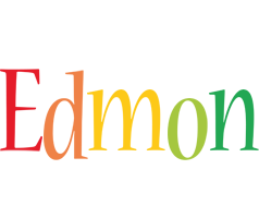 Edmon birthday logo