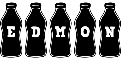 Edmon bottle logo