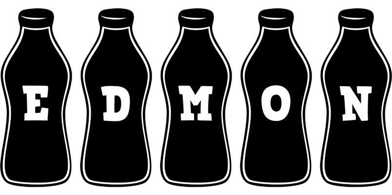 Edmon bottle logo