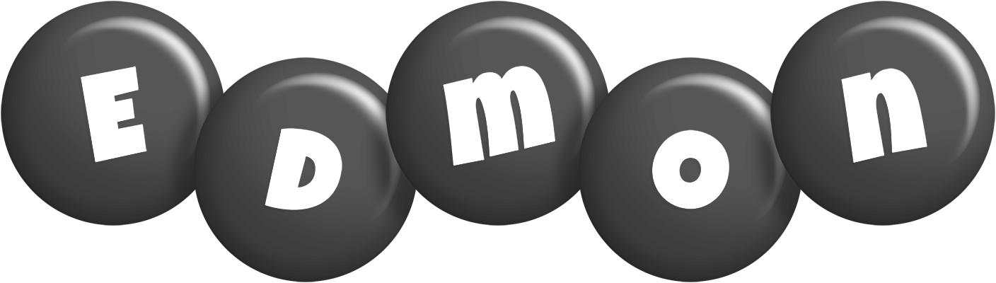 Edmon candy-black logo