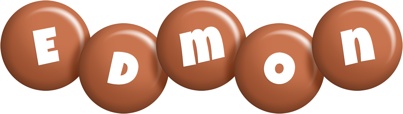 Edmon candy-brown logo