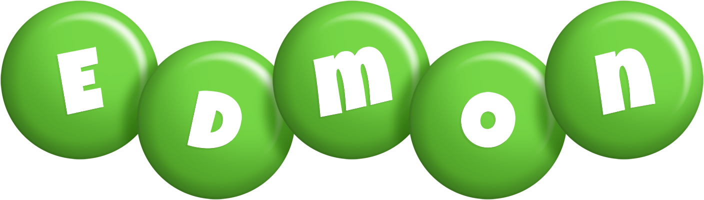 Edmon candy-green logo