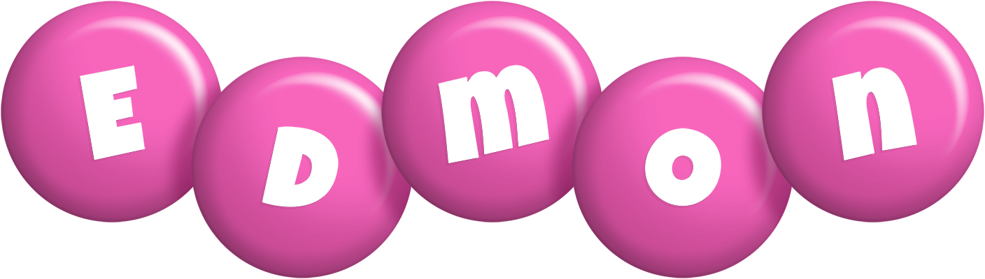 Edmon candy-pink logo