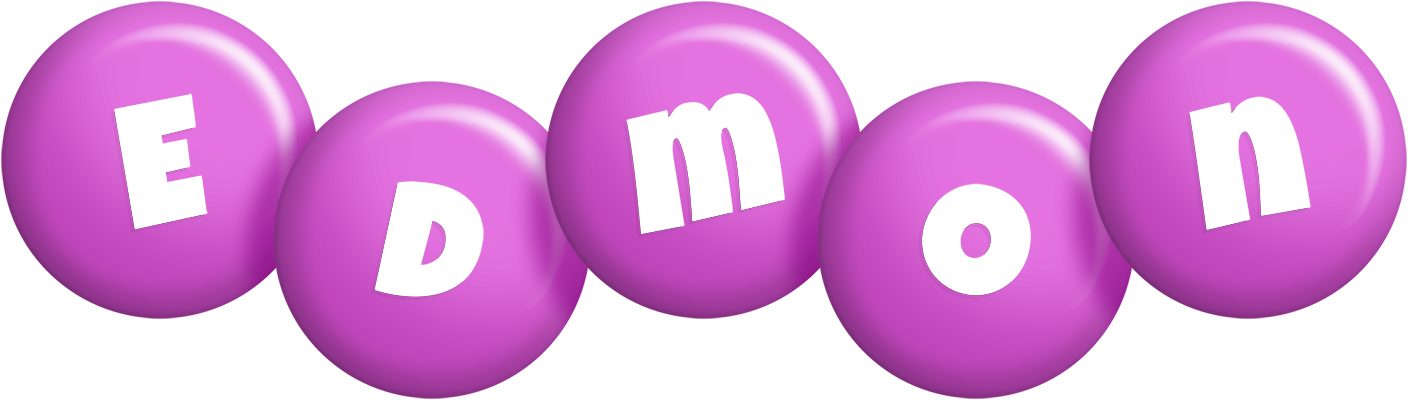 Edmon candy-purple logo