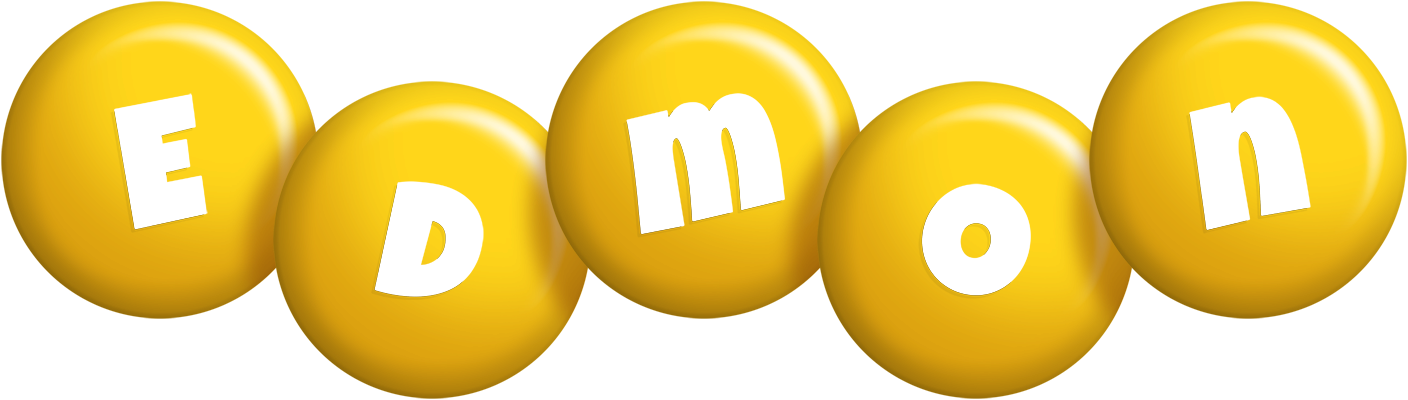 Edmon candy-yellow logo