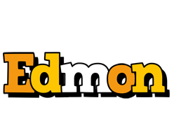 Edmon cartoon logo