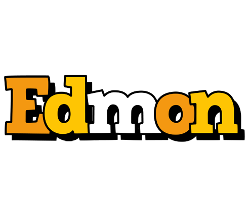 Edmon cartoon logo