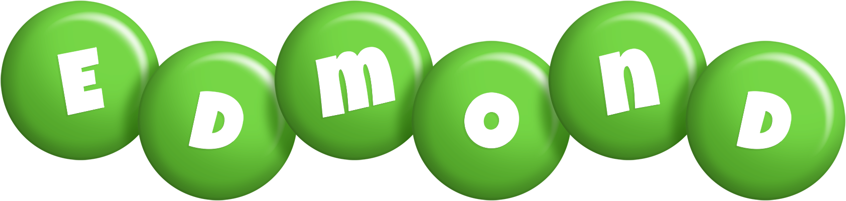 Edmond candy-green logo