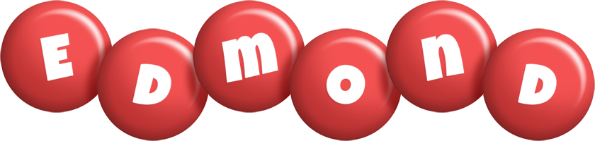Edmond candy-red logo
