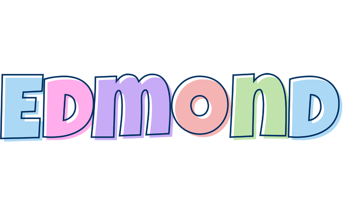 Edmond pastel logo