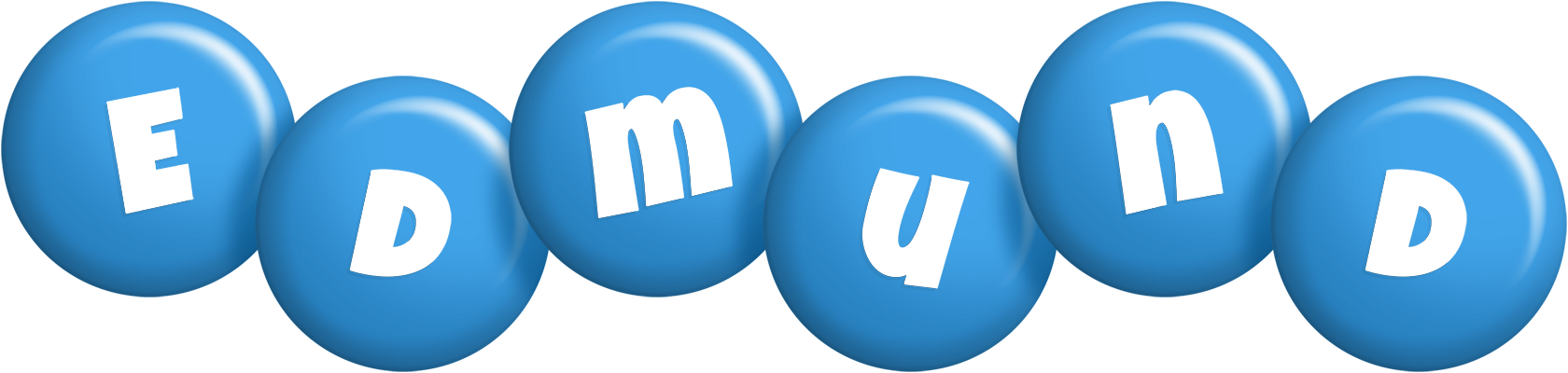 Edmund candy-blue logo