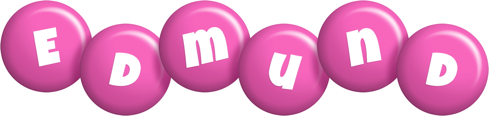 Edmund candy-pink logo