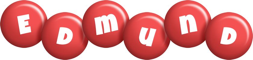 Edmund candy-red logo