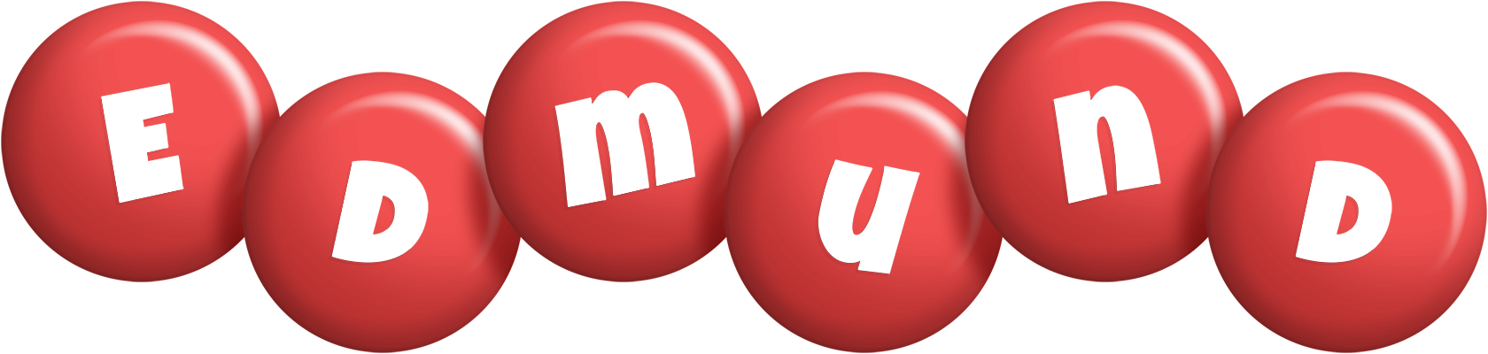 Edmund candy-red logo